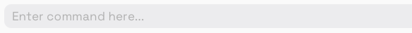 Command Input Box